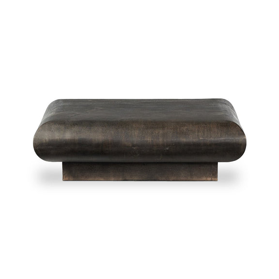 Ambra Outdoor Coffee Table - Distressed Bronze