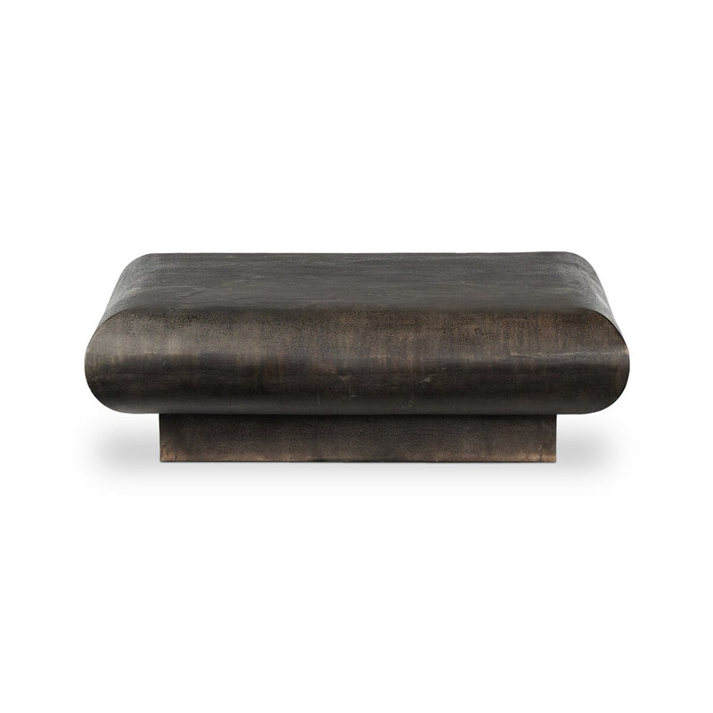 Ambra Outdoor Coffee Table - Distressed Bronze