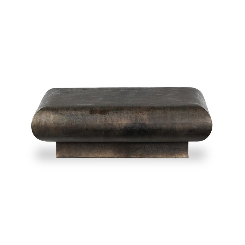 Ambra Outdoor Coffee Table - Distressed Bronze