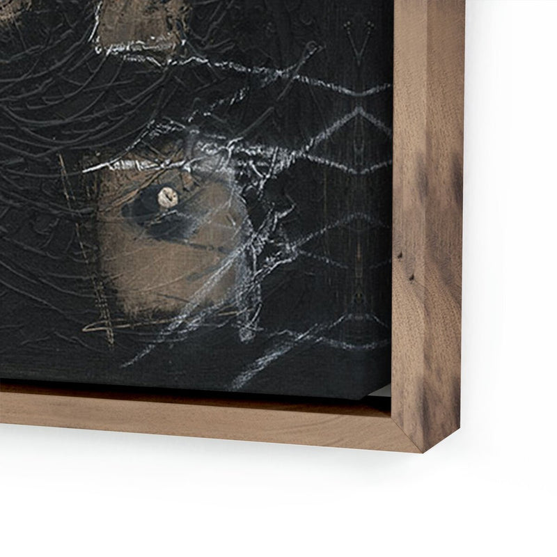 Squared Up by Jamie Beckwith - Rustic Walnut