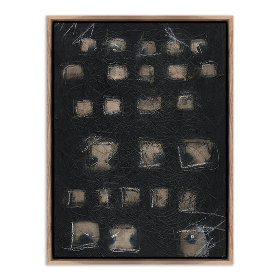 Squared Up by Jamie Beckwith - Rustic Walnut