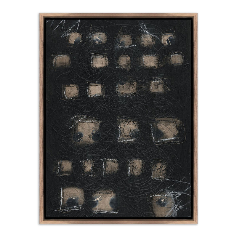 Squared Up by Jamie Beckwith - Rustic Walnut