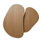 Joji Nesting Coffee Tables - Natural Oak Veneer
