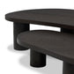 Joji Nesting Coffee Tables - Aged Black