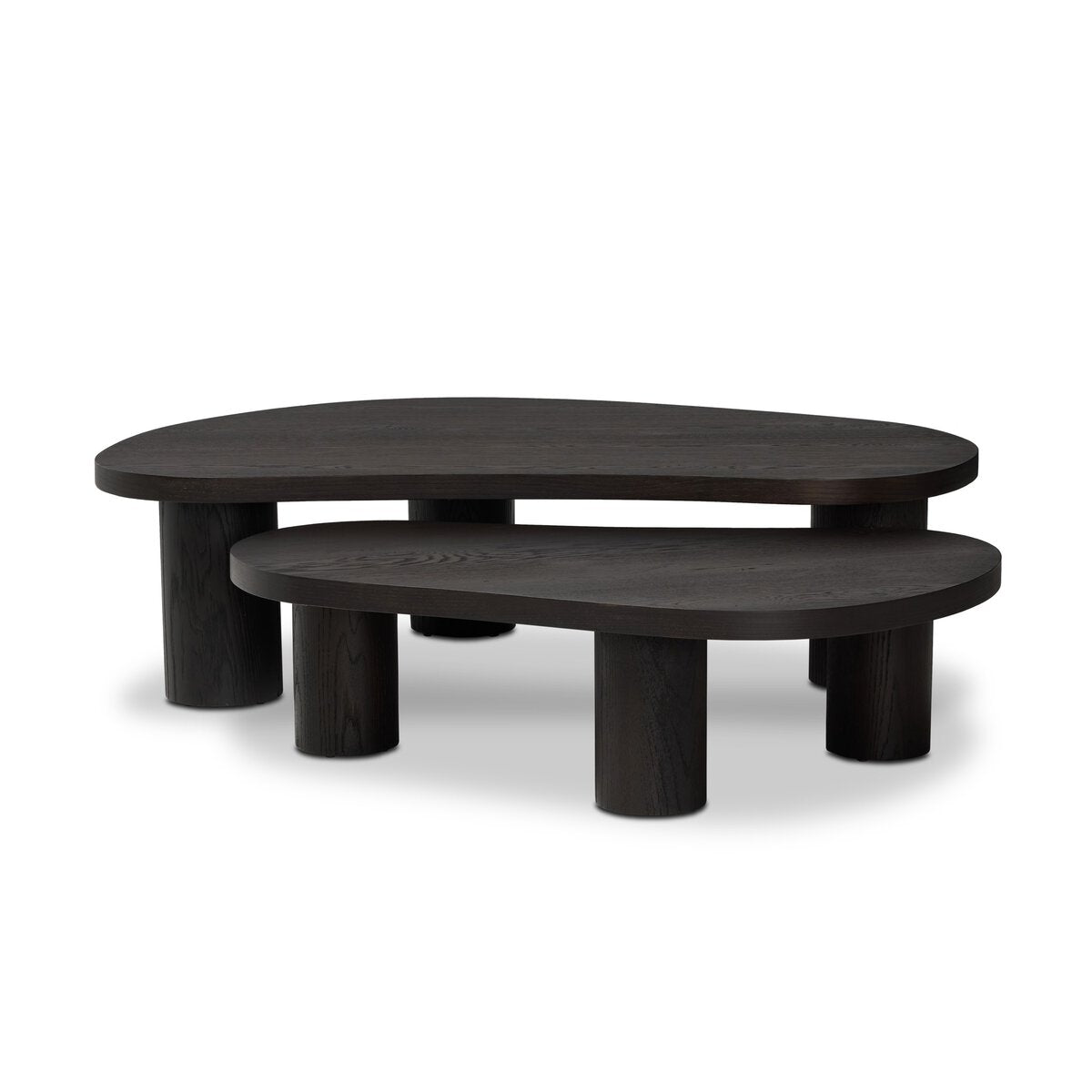 Joji Nesting Coffee Tables - Aged Black