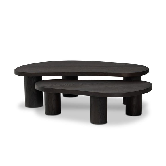 Joji Nesting Coffee Tables - Aged Black