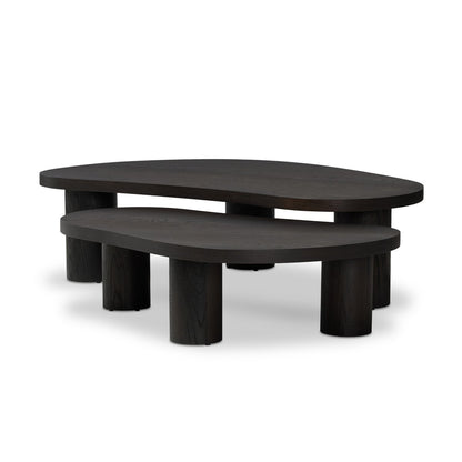 Joji Nesting Coffee Tables - Aged Black