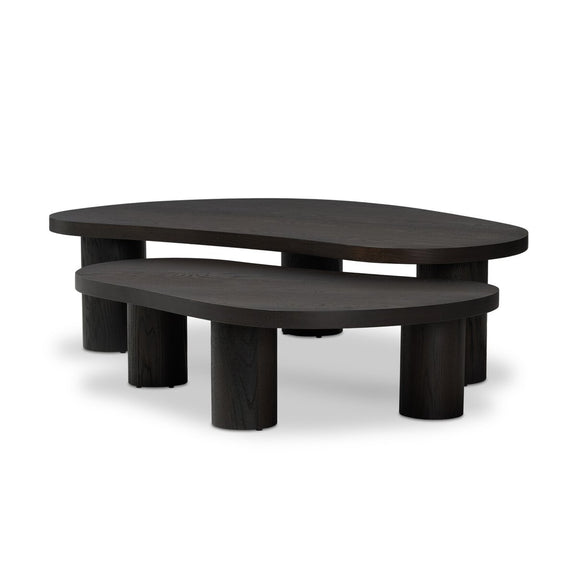 Joji Nesting Coffee Tables - Aged Black