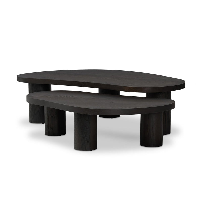 Joji Nesting Coffee Tables - Aged Black