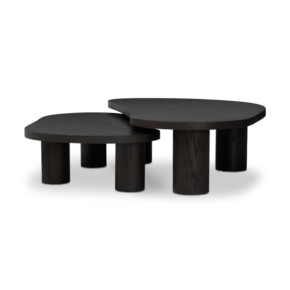 Joji Nesting Coffee Tables - Aged Black