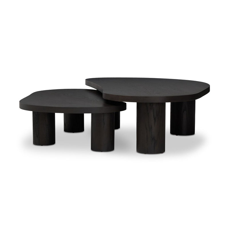 Joji Nesting Coffee Tables - Aged Black