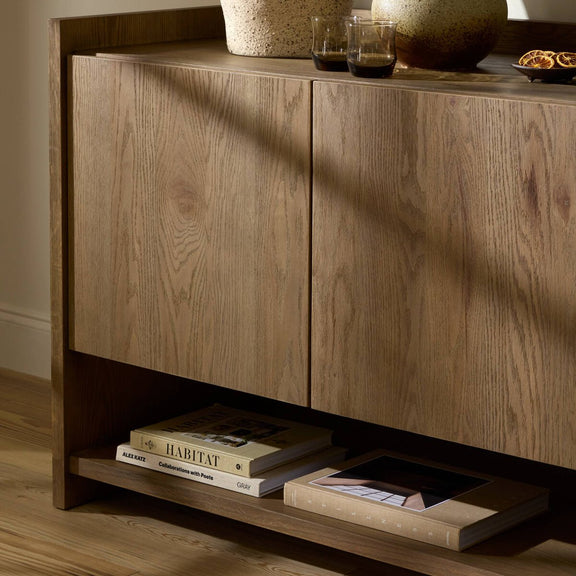 Rosalina Sideboard - Warm Oak Resawn
