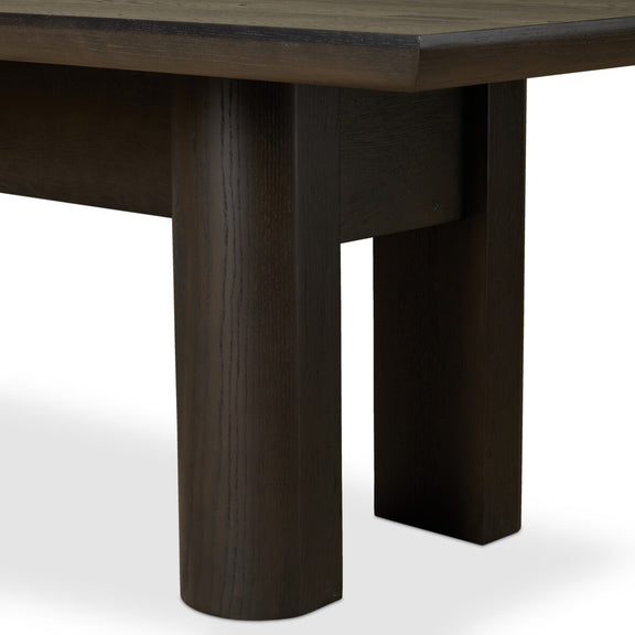Baker Dining Table - Smoked Black