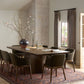 Bevie Dining Table - Brown Oak Veneer