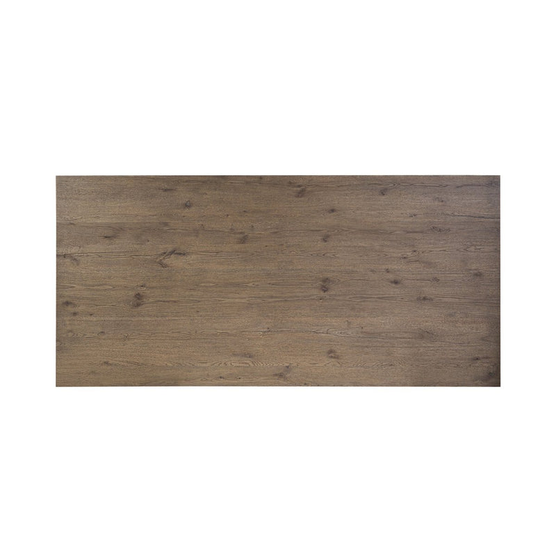 Bevie Dining Table - Brown Oak Veneer