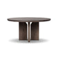 Ernest Round Dining Table - Shale Grey Oak Veneer