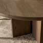 Ernest Round Dining Table - Shale Grey Oak Veneer