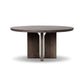 Ernest Round Dining Table - Shale Grey Oak Veneer