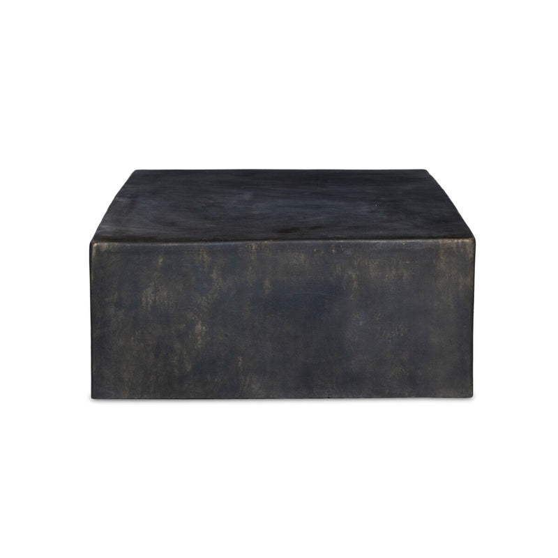 Palumbo Outdoor Coffee Table - Distressed Bronze
