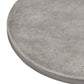 Emens Outdoor End Table - Aged Smoke Concrete