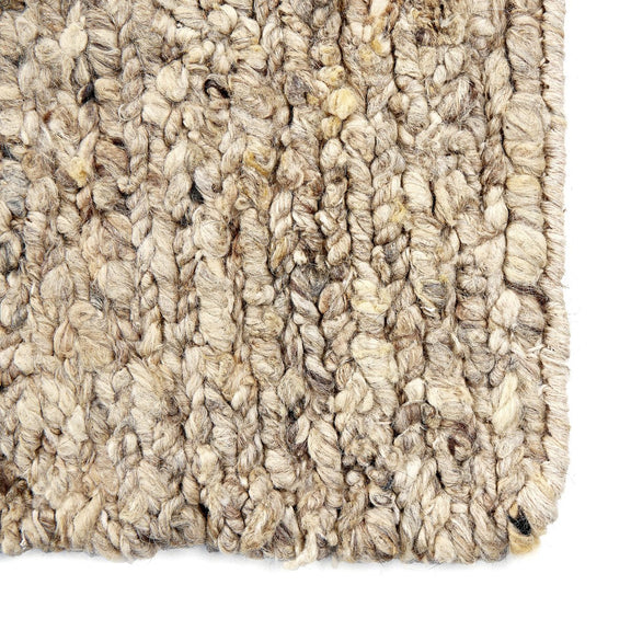 Joelle Hand Knotted Rug - Undyed Wool