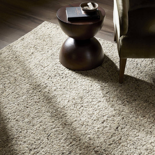 Joelle Hand Knotted Rug - Undyed Wool