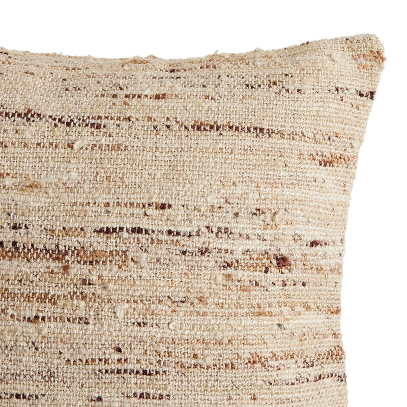 Pemberley Pillow - Beige Woven