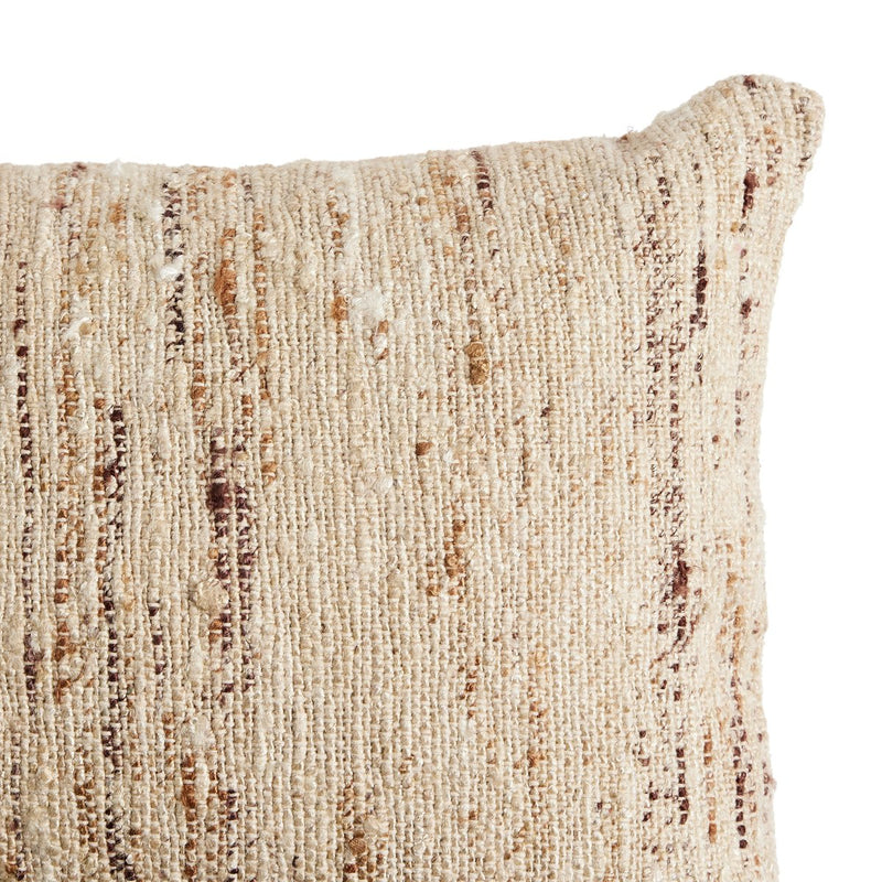 Pemberley Pillow - Beige Woven