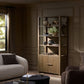 Bedford Bookcase - Warm Natural Oak