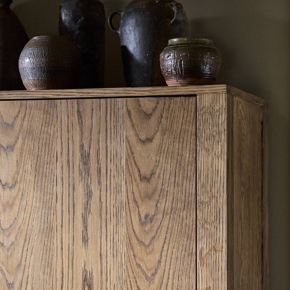 Bedford Cabinet - Warm Natural Oak Veneer