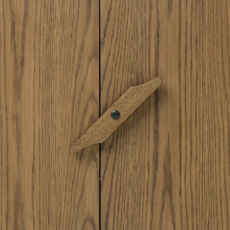 Bedford Cabinet - Warm Natural Oak Veneer