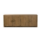 Bedford Media Console - Warm Natural Oak Veneer