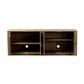 Bedford Media Console - Warm Natural Oak Veneer