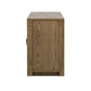 Bedford Media Console - Warm Natural Oak Veneer