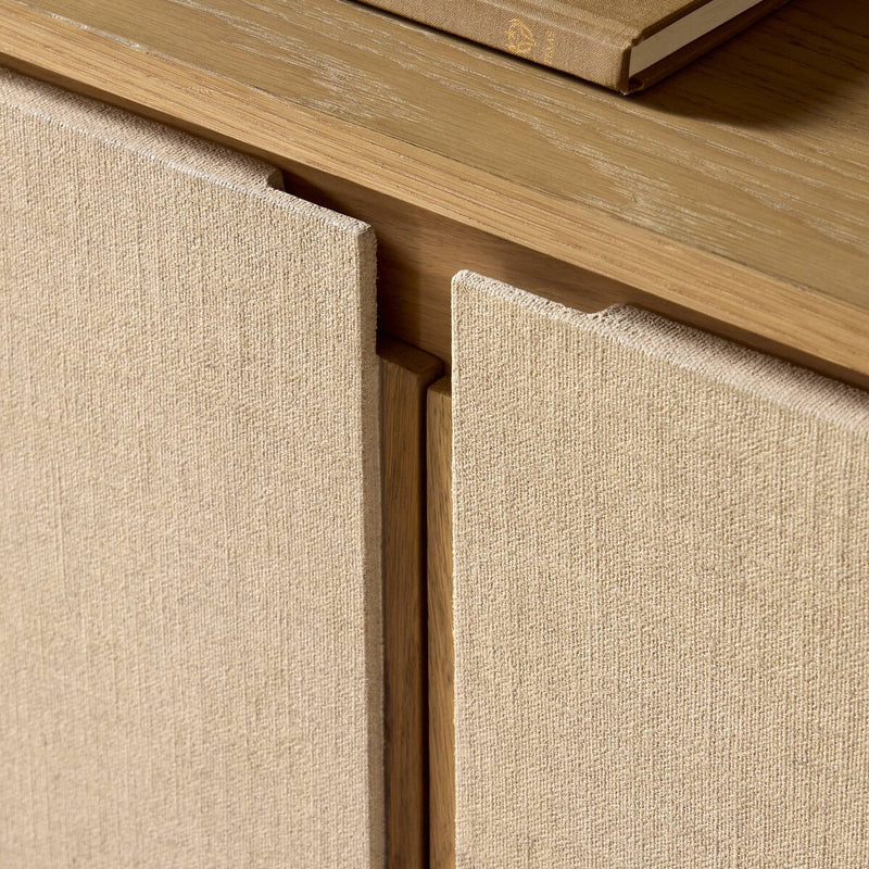Mariella Sideboard - Beige Painted Linen