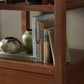 Hawkes Bookcase - Dark Walnut Solid