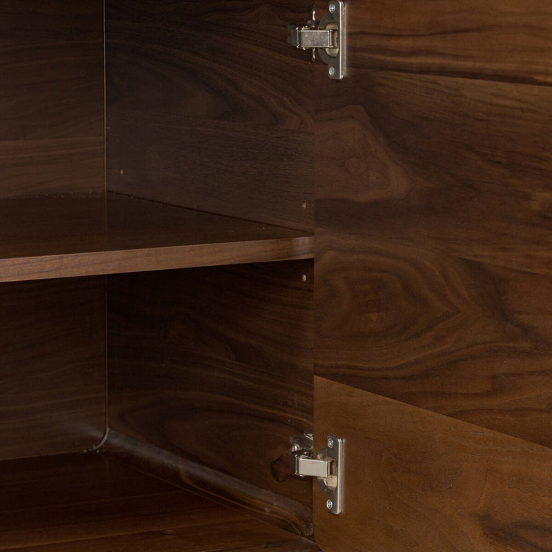 Hawkes Bookcase - Dark Walnut Solid