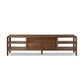 Hawkes Media Console - Dark Walnut Solid