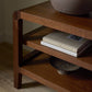 Hawkes Media Console - Dark Walnut Solid