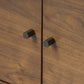 Hawkes Media Console - Dark Walnut Solid