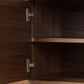 Hawkes Media Console - Dark Walnut Solid