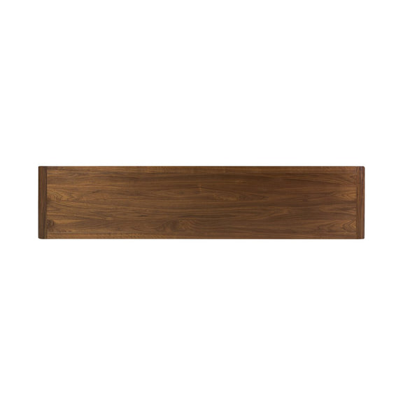 Hawkes Media Console - Dark Walnut Solid