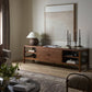Hawkes Media Console - Dark Walnut Solid