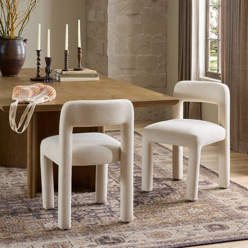 Rodin Dining Chair - Crypton Wayfarer Snow