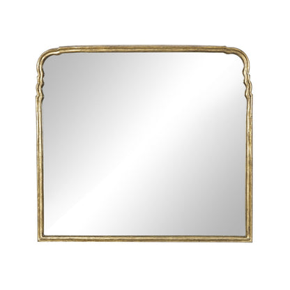 Loire Mantel Mirror - Antiqued Gold Leaf