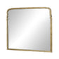 Loire Mantel Mirror - Antiqued Gold Leaf