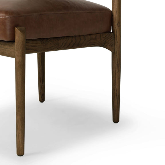 Jazelle Dining Chair - Taupe Shearling