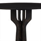 Malloy Outdoor End Table - Distressed Bronze