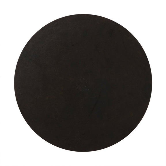 Malloy Outdoor End Table - Distressed Bronze