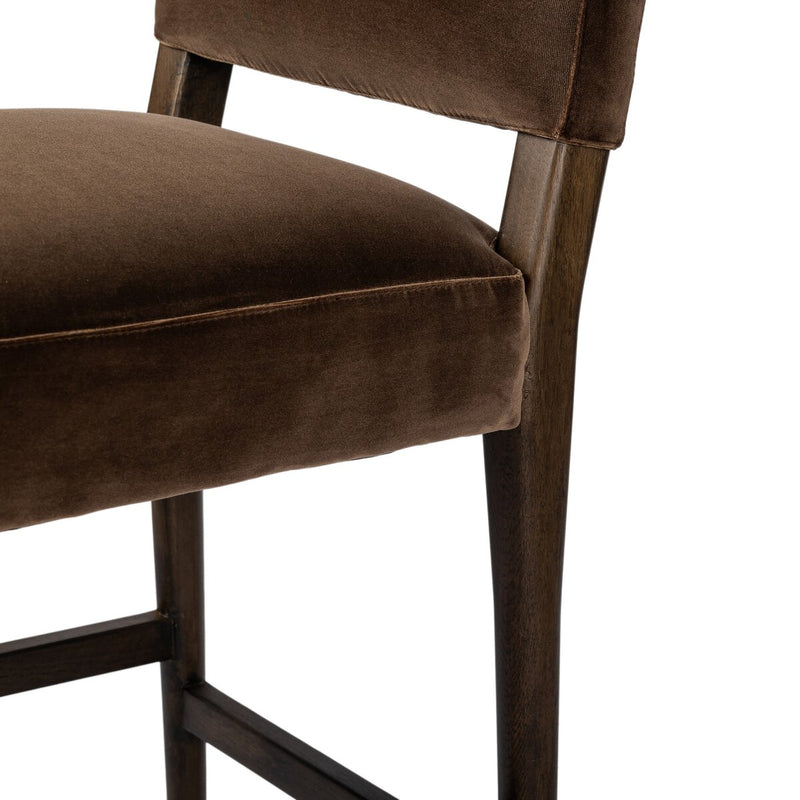 Abilene Bar + Counter Stool - Sapphire Coco